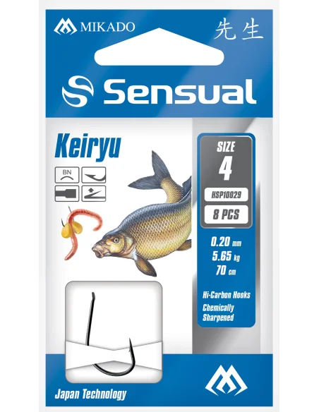 Gotowe Przypony Mikado Sensual- Keiryu  nr14  0,12mm/70cm MIKADO - 3
