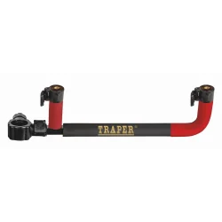 TRAPER Triple GST Click Red Snorkel 40 cm TRAPER - 1