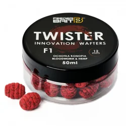 Feeder Bait TWISTER Wafters 12mm F1 Ochotka Konopia FEEDER BAIT - 1