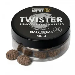 Feeder Bait TWISTER Wafters 12mm White Worm FEEDER BAIT - 1