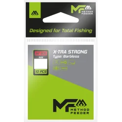 Haczyki Mikado  X-TRA STRONG nr 6 - BEZ ZADZIORA MIKADO - 1