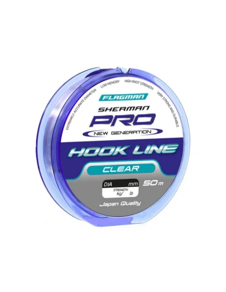 Żyłka Flagman Sherman Pro Hook Line NG 50m 0,128mm FLAGMAN - 1