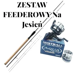 ZESTAW FEEDEROWY LIGHT  WĘDKA 3,0M NA JESIEŃ  - 1