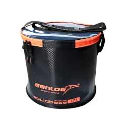 Wiadro GENLOG EVA Solid Base Carbon 17l GENLOG - 1