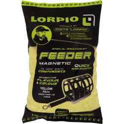 Zanęta Lorpio Feeder Magnetic - Yellow 2kg Lorpio - 1