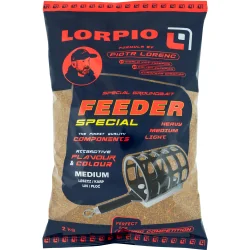 GROUNDBAIT LORPIO FEEDER MEDIUM 2000g Lorpio - 1