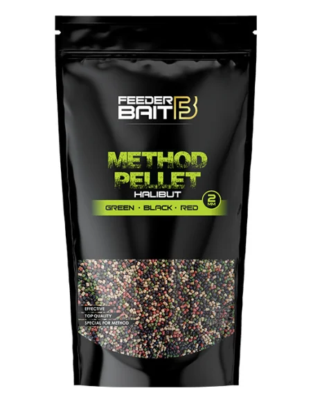 Feeder Bait Pellet Halibut Green Black Red 2mm FEEDER BAIT - 1