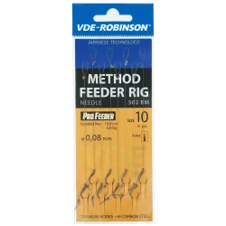 Przypony VDE-Robinson Method Feeder 502BM Barbed / Plecionka / Z Igłą - roz. 12 ROBINSON - 1