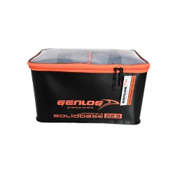 Zestaw 5 pojemników GENLOG EVA Solid Base Carbon 41x26x20+4 GENLOG - 1