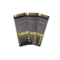 Przypony Guru Super MWG Rigs Z Speedstop 10cm - roz 10 / 0,19mm GURU - 1 2