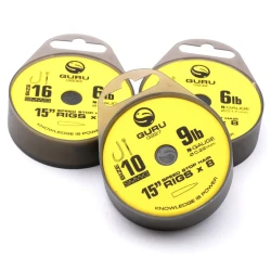 Przypony Guru Ready Rigs Super MWG with Speedstops 38cm – 12 // 0.22mm GURU - 1 2