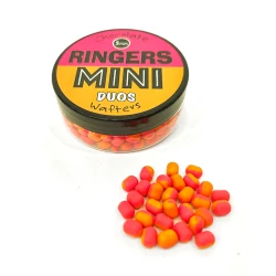 Ringers Chocolate Duos Wafters 5mm - MINI Orange/Pink RINGERS - 1