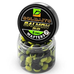 Wafters Solbaits Salmon Duo 8mm Black - Yellow 50m  - 1