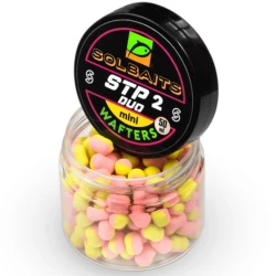 Wafters Solbaits STP 2 Duo Mini Yellow -  PINK SOLBAITS - 1