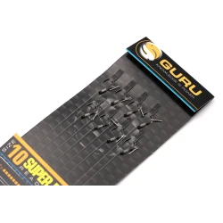 Przypony Guru Super MWG Rig Z Bagnet 0.22mm 10cm - rozm 10 GURU - 1