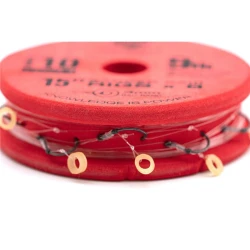 Przypony Guru Super MWG Bait Bands Na Gumce 38cm 0,19mm nr - 12 GURU - 1