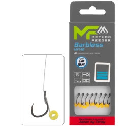 PRZYPONY MIKADO METHOD FEEDER - MF14 Z GUMKĄ BARBELESS ROZM - 4 MIKADO - 1