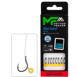 PRZYPONY MIKADO METHOD FEEDER - MF14 Z GUMKĄ Barbed rozm - 12 MIKADO - 1
