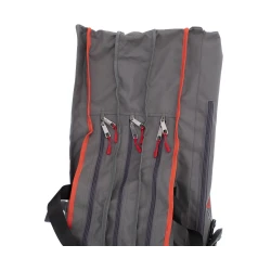 POKROWIEC MIKADO NA WĘDKI  4 KOMOROWY 150cm SZARY MIKADO - 1 2