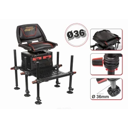 KOSZ TRAPER ULTRA FEEDER Z SIEDZISKIEM TRAPER - 1 2