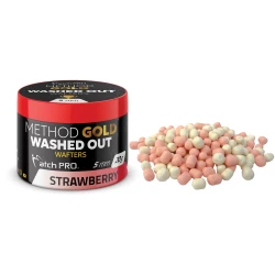 Przynęta MatchPro GOLD Wafters WASHED OUT Strawberry 5mm MatchPRO - 1