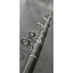 ZESTAW TELE FEEDER WĘDKA 3,60m  WĘGLOWA KOŁOWROTEK WOLNY BIEG 9ŁOŻ 2