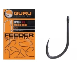 Haczyki Guru LWG Feeder XS Eyed - roz. 10 GURU - 1