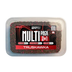 Feeder Bait Multipack 3w1 Pellet, Liquid, Waftersy - Truskawka FEEDER BAIT - 1
