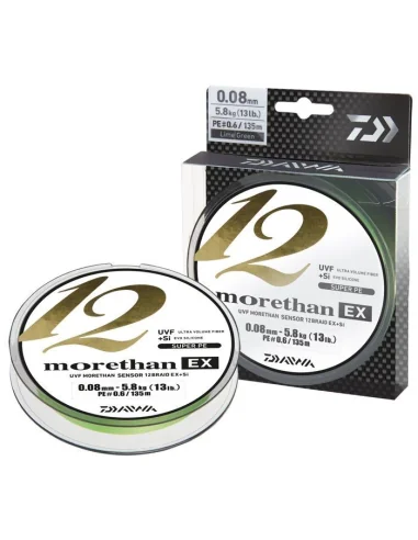 Daiwa Morethan Braid 300m x12 0,08mm