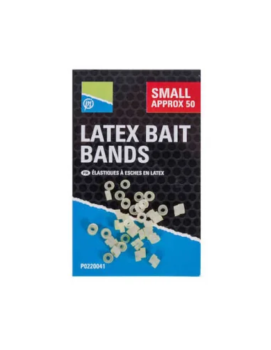 Preston Latex Bait Bands Pellet Rubber Bands – Medium