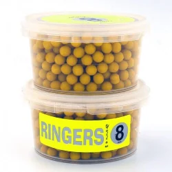 Ringers Yellow Shellfish Boilies 8mm Balls RINGERS - 1