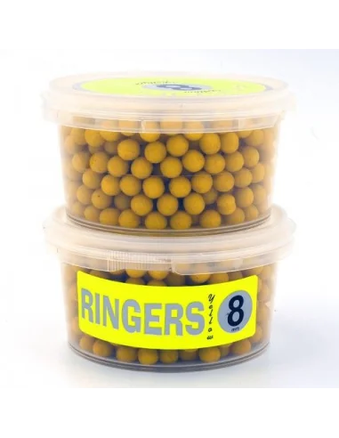 Ringers Yellow Shellfish Boilies 8mm Balls