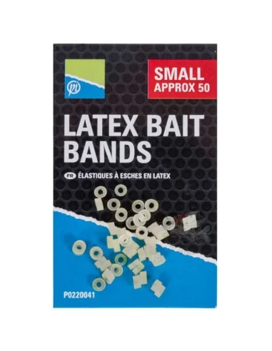 Preston Latex Bait Bands Pellet Rubber Bands – Small