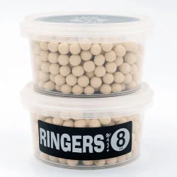 Ringers White Shellfish Boilies 8mm Balls RINGERS - 1