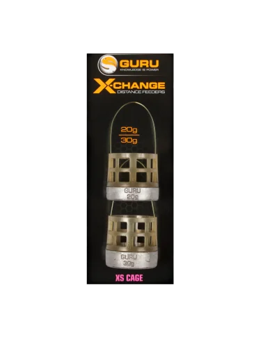 Guru X-Distance Feeder Standard Cage XS 20g+30g