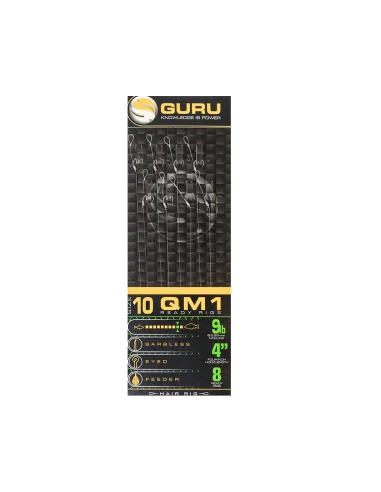 Guru QM1 Standard Hair Rigs - 16 - 0,17mm