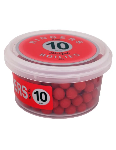Ringers Red Shellfish Boilies 10mm RINGERS - 1