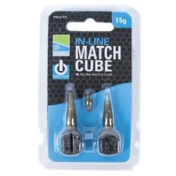 Preston In-Line Match Cube Leads - 30g PRESTON - 1