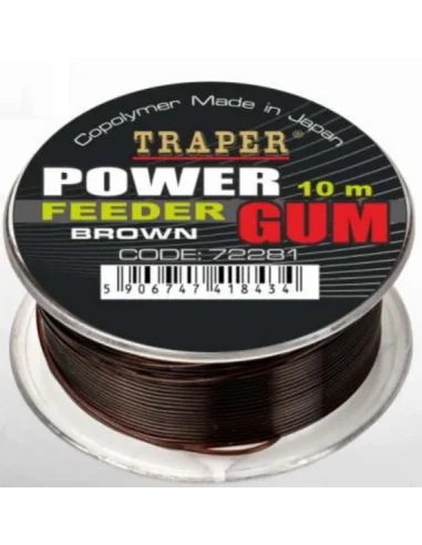 Feeder Gum TRAPER Power Brown 1.0mm