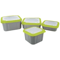 Matrix 2.0 Grey/Lime Bait Box Solid (1l MATRIX - 1