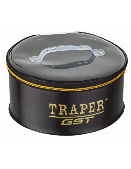 Round TRAPER GST PVC Container with Closure Black TRAPER - 1