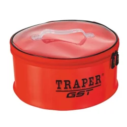 Pojemnik Okr. TRAPER GST PVC with closure red TRAPER - 1