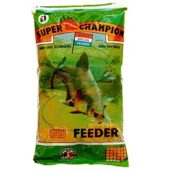Groundbait MVDE Super Champion Feeder Black 1kg MARCEL VAN DEN EYNDE - 1