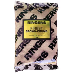 Groundbait Ringers Finest Brown Crumb 1kg RINGERS - 1