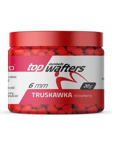 Dumbells MATCHPRO Wafters Strawberry 6x8mm 20g