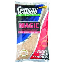 Groundbait SENSAS 3000 Magic Naturel 1kg SENSAS - 1
