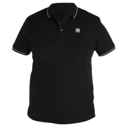 Preston Black Polo Shirt M PRESTON - 1