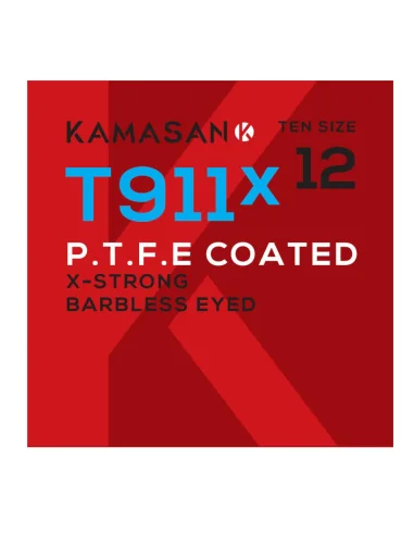 Kamasan T911 X-Strong P.T.F.E Hooks - Size 10
