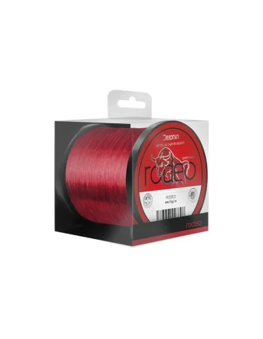 Fishing line Delphin RODEO red 600m - 0.25mm