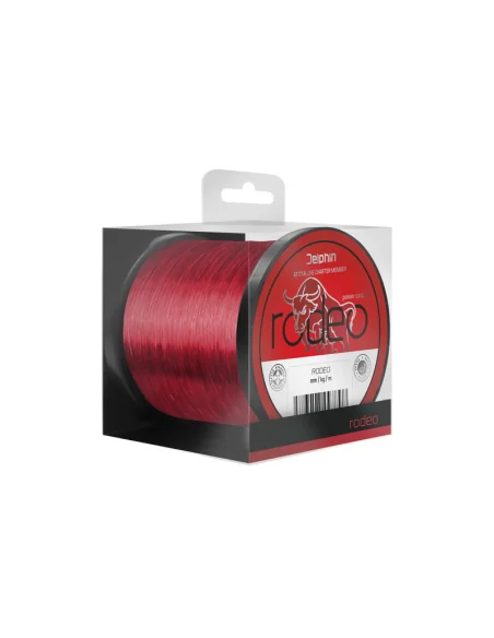 Fishing line Delphin RODEO red 1100m 0.35mm DELPHIN - 1